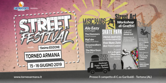 Non solo basket. Torneo Armana è anche Musica, Arte e Sport di Strada.