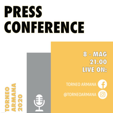 Partecipa alla Conferenza Stampa per il Torneo Armana 2020