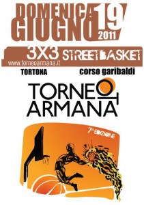 Locandina della settima edizione del Torneo Armana