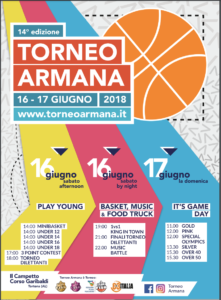 Locandina Torneo Armana 2018