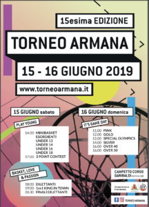 Locandina Torneo Armana 2019
